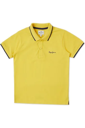 Pepe Jeans Boys Polo Collar Applique T-shirt