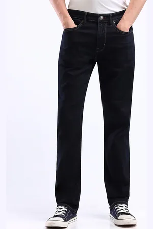 Flying Machine Men Mid-Rise Straight Fit Stretchable Jeans