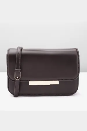 MANGO Structured Crossbody Sling Bag