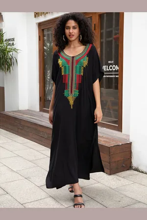 LULU & SKY Women Kaftan Maxi Dress