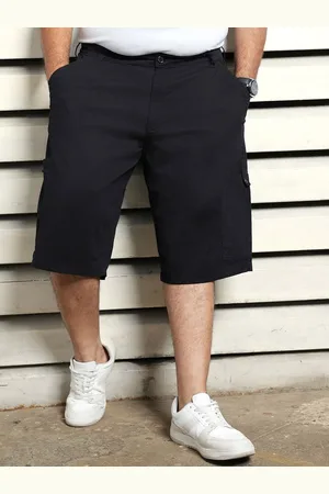 High Star Men Solid Mid-Rise Shorts