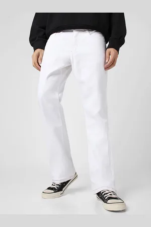 URBANO Men Bootcut Low Distress Stretchable Jeans
