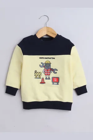 BUMZEE Boys Colourblocked Sweatshirt