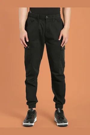Flying Machine Men Slim Fit Joggers Trousers