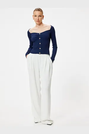Koton Women Ribbed Pullover