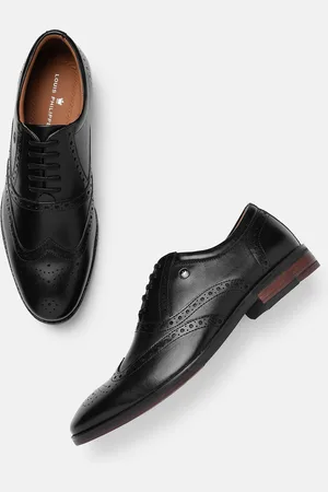 Louis Philippe Men Leather Formal Brogues