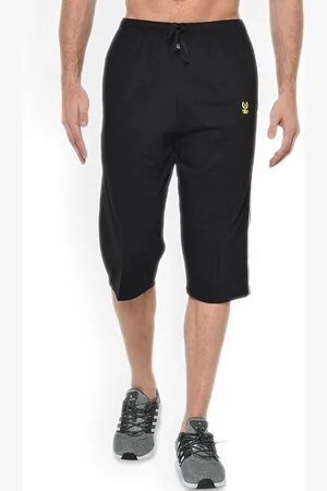 VIMAL JONNEY Men Solid Printed Mid-Rise Running Shorts