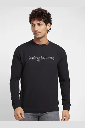 Being Human Typography Printed Pullover