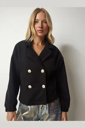 Happiness istanbul Women Solid Tailored Jacket