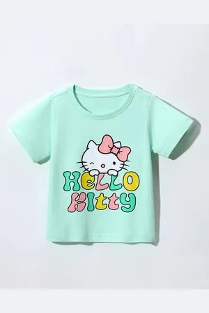 Stylecast Girls Printed Applique T-shirt