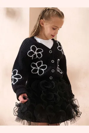 Angel & Rocket Girls Floral Cardigan