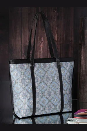 Sangria Women Ethnic Motifs Printed Structured Tote Bag