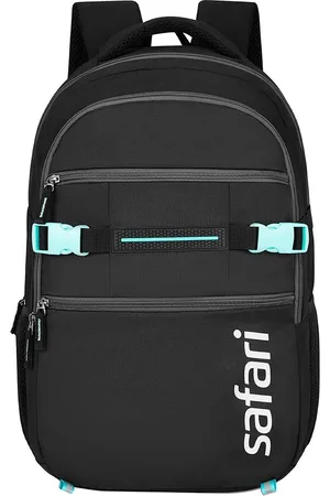 Safari Unisex Typography Backpack with Compression Straps