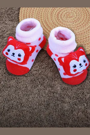 Baby Moo Infants Kids Kitty Cotton Socks Booties