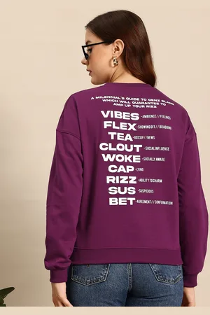Mast & Harbour Women Printed Sweatshirt