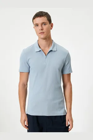 Koton Men Polo Collar Pockets Slim Fit T-shirt