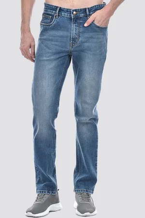 NUMERO UNO Men Slim Fit Mid-Rise Light Fade Stretchable Jeans