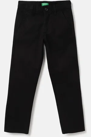 Benetton Boys Regular Fit Mid-Rise Chinos Trousers