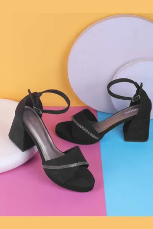 All Things Mochi Women Western - Embellished Block Heel Sandals