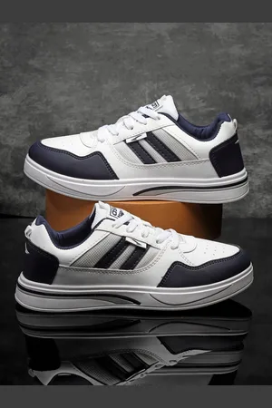 ASIAN Men Striped Lace-Ups Sneakers