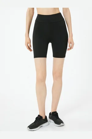 Koton Women High-Rise Above Knee-Length Tights