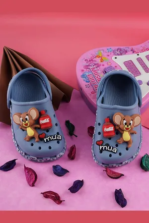 BAESD Unisex Kids Embellished Clogs Sandals