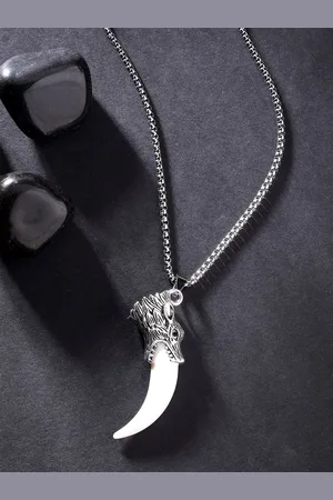 karatcart Silver-Plated Contemporary Pendants with Chains