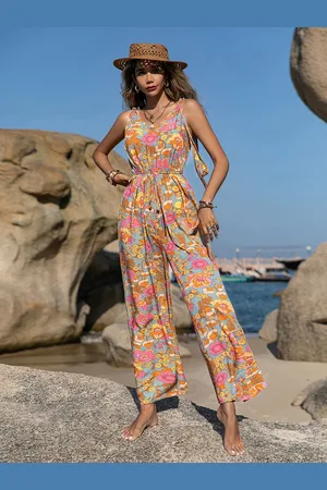 JC Mode Women Printed Basic Jumpsuit