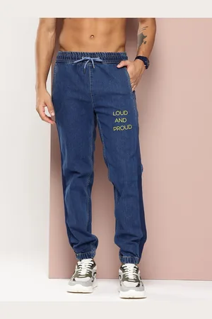HARVARD Men Relaxed Fit with Side Stripe Stretchable Jeans