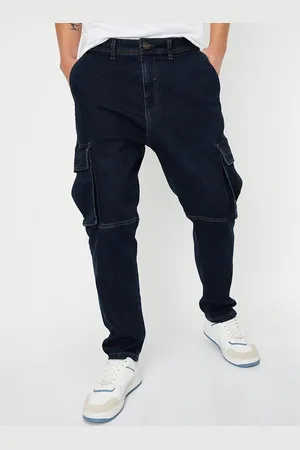 Max Collection Men Mid-Rise Cargo Jeans