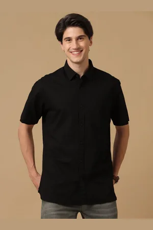 Linen Club Men Contemporary Slim Fit Opaque Casual Shirt