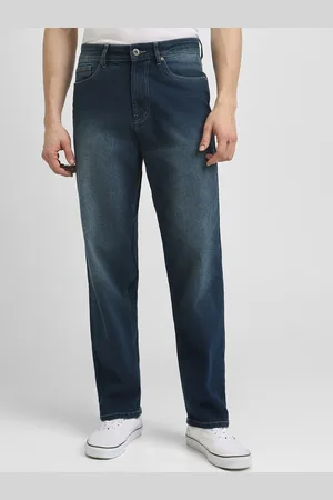 Forever 21 Men Straight Fit Light Fade Jeans
