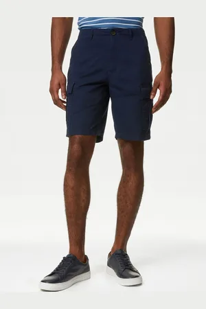 Marks & Spencer Men Pure Cotton Cargo Shorts