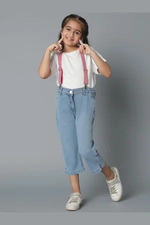 TALES & STORIES Girls Skinny Fit Capris