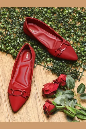 LAVIE Women Embellished Pointed Toe Ballerinas