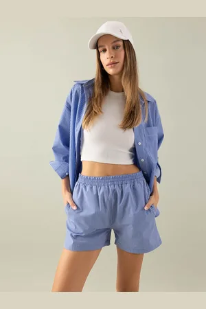 DeFacto Women Opaque Striped Cotton Casual Shirt