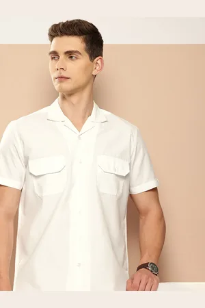 Invictus Men Original Slim Fit Cuban Collar Casual Shirt