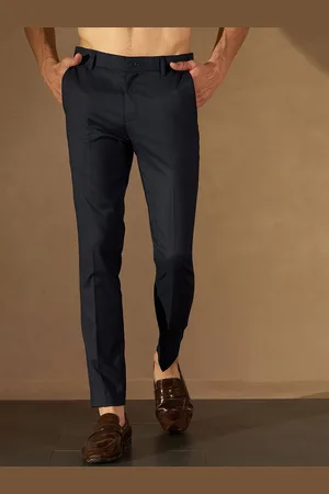 DENNISON Men Flexi Waist Tapered Fit Trousers