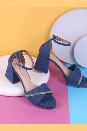 All Things Mochi Women Western - Embellished Block Heel Sandals