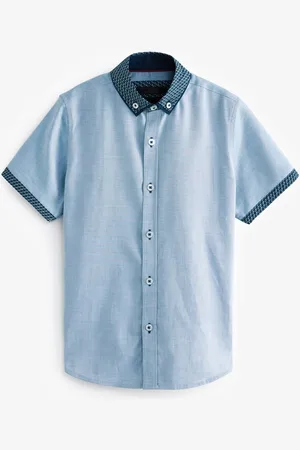 Next Boys Button-Down Collar Regular Fit Shirt