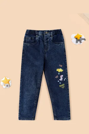 Nauti Nati Boys Jean Printed Stretchable Jeans