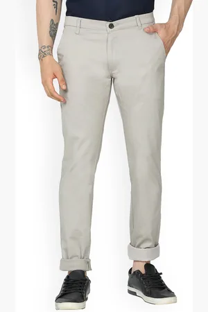 Miraan Men Regular-fit Mid-rise Casual Pants
