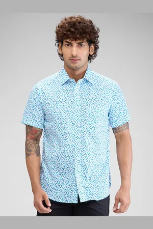 ColorPlus Men Tailored Fit Floral Opaque Printed Casual Shirt