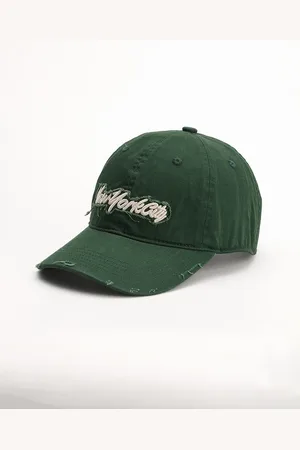 The Bear House Men Embroidered Pure Cotton Baseball Cap