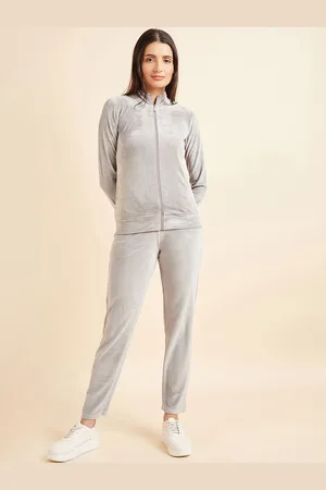 Sweet Dreams Women Mock Collar Tracksuits