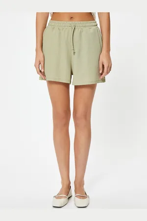 Koton Women Mid-Rise Regular Fit Shorts