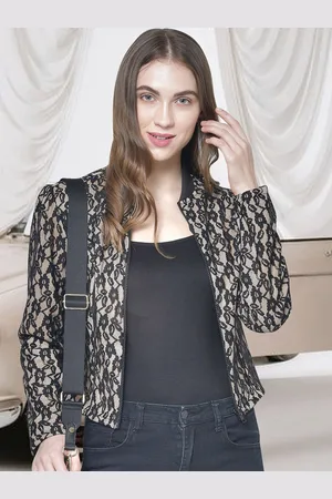 Martini Women Lightweight Crop Open Front Jacket