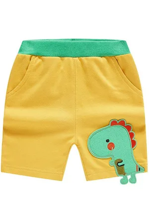 Stylecast Unisex Kids Solid Slip-On Shorts