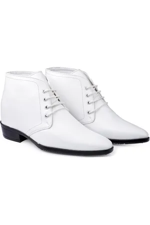 BXXY Men Hidden Elevator Formal Lace-up Regular Boots