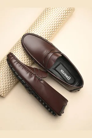 Big Fox Men Round Toe PU Derbys